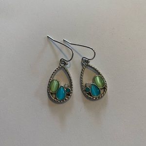 Lia Sophia Tear drop earrings